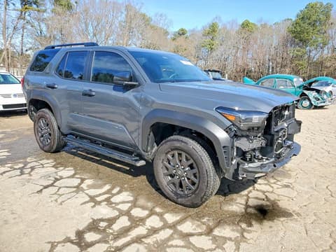 2025 Toyota 4Runner, VIN JTEVA5AR4S5004762. Фото 4 з 6 з аукціону Copart. Каталог авто зі США OpenDataCar.