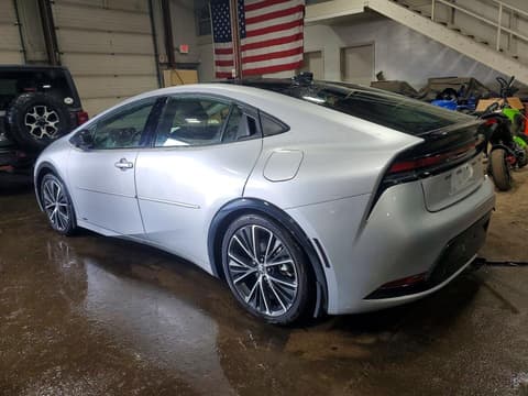 2024 Toyota Prius, VIN JTDADABU1R3024835. Фото 2 з 6 з аукціону Copart. Каталог авто зі США OpenDataCar.