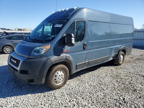 2020 Ram ProMaster 3500, VIN 3C6URVJG4LE124937. Photo 1 of 6 from Copart auction. OpenDataCar US salvage catalog.