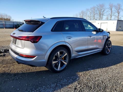 2022 Audi e-tron S, VIN WA1ACBGE2NB040269. Фото 3 з 6 з аукціону Copart. Каталог авто зі США OpenDataCar.