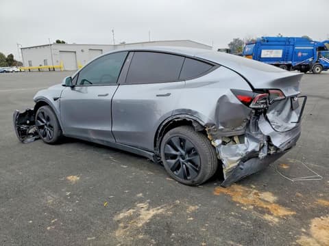 2025 Tesla Model Y, VIN 7SAYGDEE5SF275963. Фото 2 з 6 з аукціону Copart. Каталог авто зі США OpenDataCar.