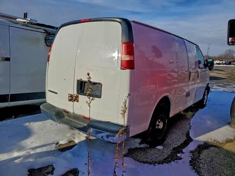 2014 Chevrolet Express 1500, VIN 1GCSGAFX8E1120676. Фото 3 з 6 з аукціону Copart. Каталог авто зі США OpenDataCar.