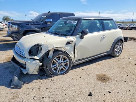 2012 Mini Cooper, VIN WMWSU3C58CT186439. Фото 1 з 6 з аукціону Copart. Каталог авто зі США OpenDataCar.