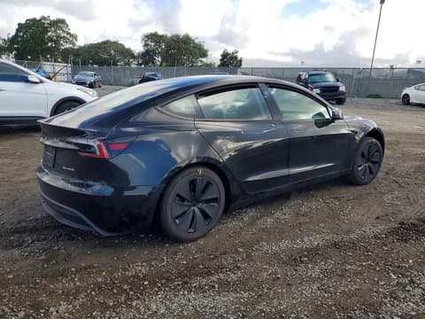 2025 Tesla Model 3, VIN 5YJ3E1EB8SF049529. Фото 3 з 6 з аукціону Copart. Каталог авто зі США OpenDataCar.
