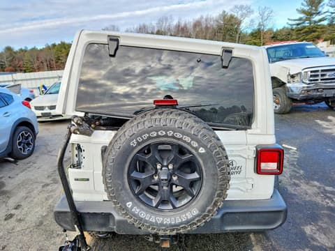 2021 Jeep Wrangler Unlimited, VIN 1C4HJXDM6MW530790. Фото 6 з 6 з аукціону Copart. Каталог авто зі США OpenDataCar.