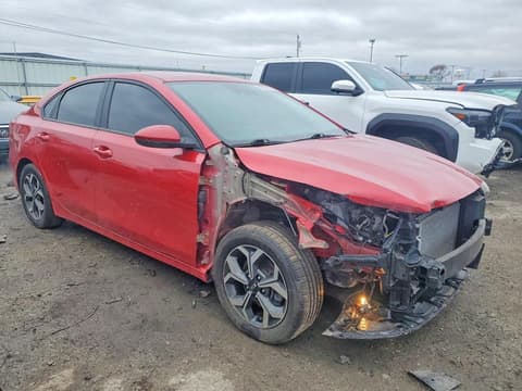 2020 Kia Forte, VIN 3KPF24AD3LE234383. Фото 4 з 6 з аукціону Copart. Каталог авто зі США OpenDataCar.