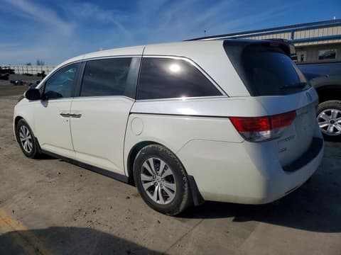 2017 Honda Odyssey, VIN 5FNRL5H68HB012009. Фото 2 з 6 з аукціону Copart. Каталог авто зі США OpenDataCar.