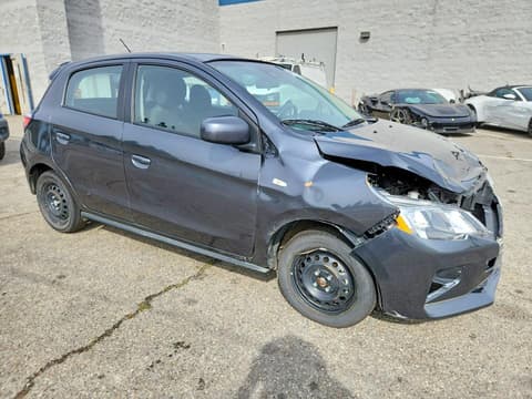 2024 Mitsubishi Mirage, VIN ML32AUHJ7RH019219. Фото 4 з 6 з аукціону Copart. Каталог авто зі США OpenDataCar.