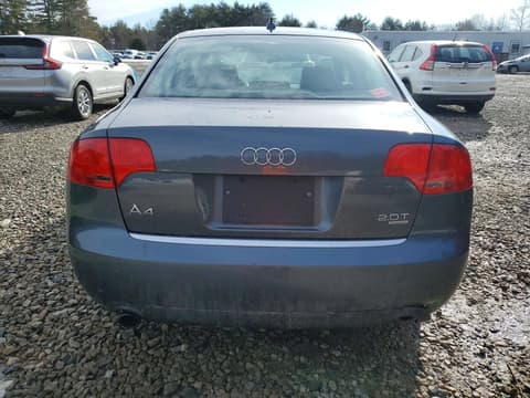 2007 Audi A4, VIN WAUDF78E67A215148. Фото 6 из 6 с аукциона Copart. Каталог авто из США OpenDataCar.