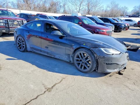 2022 Tesla Model S, VIN 5YJSA1E66NF480580. Фото 4 з 6 з аукціону Copart. Каталог авто зі США OpenDataCar.