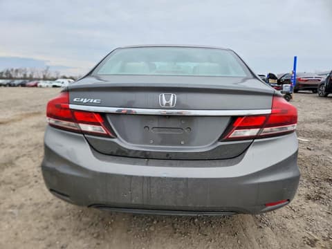 2013 Honda Civic, VIN 2HGFB2F52DH500666. Фото 6 з 6 з аукціону Copart. Каталог авто зі США OpenDataCar.