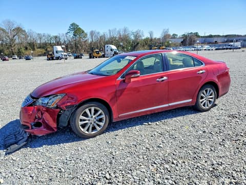 2012 Lexus ES, VIN JTHBK1EG9C2512071. Photo 1 of 6 from Copart auction. OpenDataCar US salvage catalog.