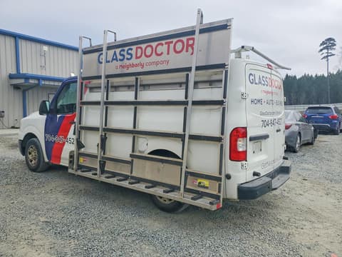 2018 Nissan NV 2500, VIN 1N6BF0KY8JN809919. Фото 2 з 6 з аукціону Copart. Каталог авто зі США OpenDataCar.