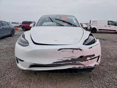 2022 Tesla Model Y, VIN 7SAYGDEF3NF456489. Photo 5 of 6 from Copart auction. OpenDataCar US salvage catalog.