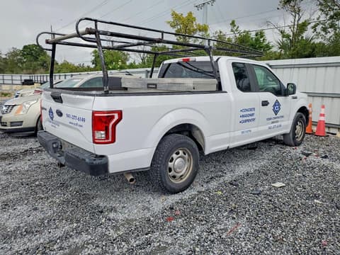 2017 Ford F-150, VIN 1FTEX1C83HKD61862. Фото 3 з 6 з аукціону Copart. Каталог авто зі США OpenDataCar.