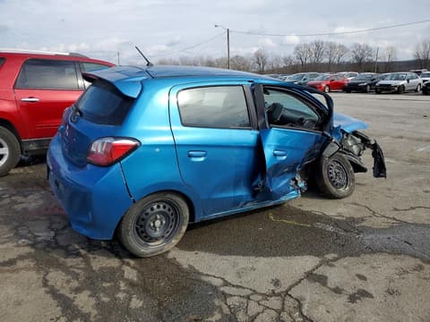 2024 Mitsubishi Mirage, VIN ML32AUHJ3RH036678. Фото 3 з 6 з аукціону Copart. Каталог авто зі США OpenDataCar.
