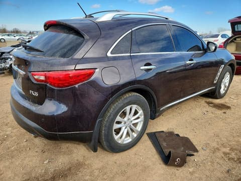 2010 Infiniti FX35, VIN JN8AS1MW5AM856802. Фото 3 з 6 з аукціону Copart. Каталог авто зі США OpenDataCar.