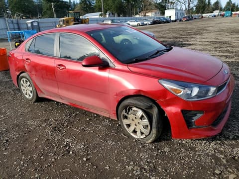 2021 Kia Rio, VIN 3KPA24ADXME385460. Zdjęcie 4 z 6 z aukcji Copart. Katalog aut z USA OpenDataCar.