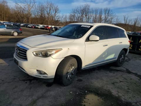2013 Infiniti JX35, VIN 5N1AL0MM5DC314302. Фото 1 з 6 з аукціону Copart. Каталог авто зі США OpenDataCar.