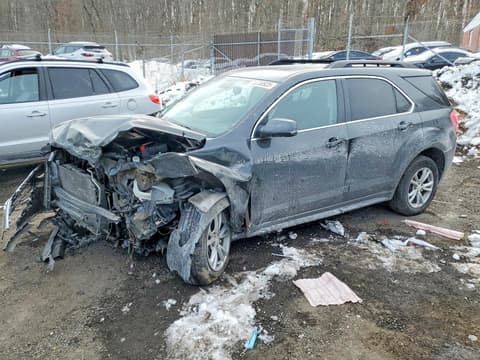 2017 Chevrolet Equinox, VIN 2GNFLFEKXH6125239. Фото 1 з 6 з аукціону Copart. Каталог авто зі США OpenDataCar.