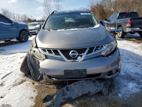 2012 Nissan Murano, VIN JN8AZ1MW5CW201350. Фото 5 з 6 з аукціону Copart. Каталог авто зі США OpenDataCar.