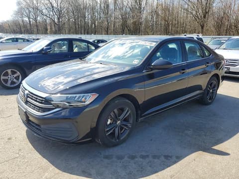 2022 Volkswagen Jetta, VIN 3VW7M7BU2NM024412. Фото 1 з 6 з аукціону Copart. Каталог авто зі США OpenDataCar.