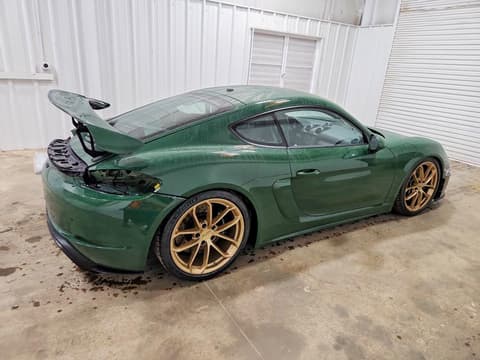 2022 Porsche Cayman, VIN WP0AC2A87NS275579. Фото 3 з 6 з аукціону Copart. Каталог авто зі США OpenDataCar.