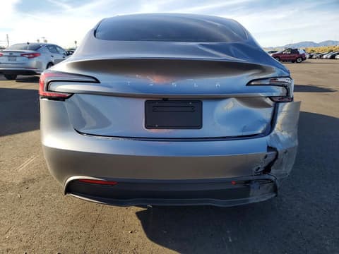 2025 Tesla Model 3, VIN 5YJ3E1EA2SF057438. Фото 6 з 6 з аукціону Copart. Каталог авто зі США OpenDataCar.