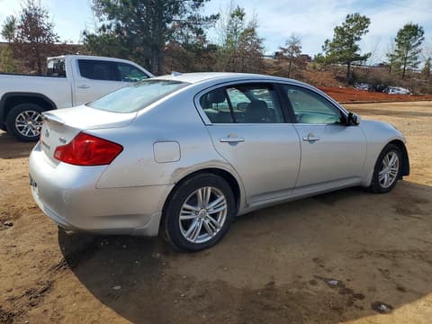 2011 Infiniti G25, VIN JN1DV6AR7BM452285. Фото 3 з 6 з аукціону Copart. Каталог авто зі США OpenDataCar.