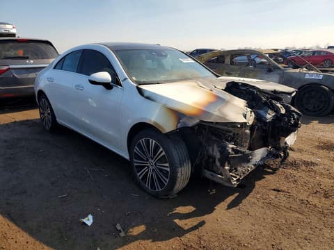 2023 Mercedes-benz CLA-Class, VIN W1K5J4HB9PN366316. Фото 4 з 6 з аукціону Copart. Каталог авто зі США OpenDataCar.