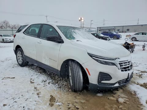 2022 Chevrolet Equinox, VIN 3GNAXHEV2NS206706. Фото 4 з 6 з аукціону Copart. Каталог авто зі США OpenDataCar.