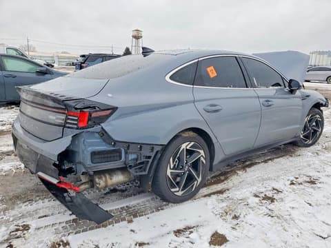 2026 Hyundai Sonata, VIN KMHL64JA1TA525475. Фото 3 з 6 з аукціону Copart. Каталог авто зі США OpenDataCar.
