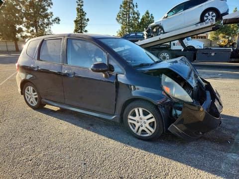 2007 Honda Fit, VIN JHMGD38617S001085. Фото 4 з 6 з аукціону Copart. Каталог авто зі США OpenDataCar.