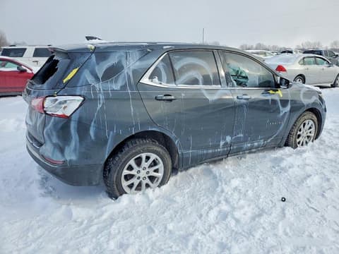 2018 Chevrolet Equinox, VIN 2GNAXJEV8J6317101. Фото 3 з 6 з аукціону Copart. Каталог авто зі США OpenDataCar.