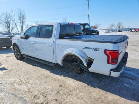 2017 Ford F-150 Lightning, VIN 1FTEW1EG4HFC08214. Фото 2 з 6 з аукціону Copart. Каталог авто зі США OpenDataCar.