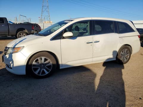 2014 Honda Odyssey, VIN 5FNRL5H99EB074203. Фото 1 з 6 з аукціону Copart. Каталог авто зі США OpenDataCar.