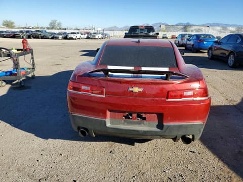 2015 Chevrolet Camaro, VIN 2G1FH1EJ2F9156638. Фото 6 з 6 з аукціону Copart. Каталог авто зі США OpenDataCar.