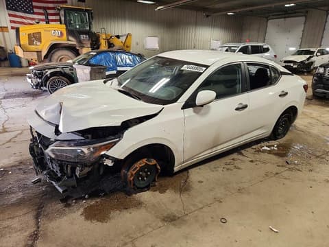 2024 Nissan Sentra, VIN 3N1AB8BV1RY284833. Фото 1 з 6 з аукціону Copart. Каталог авто зі США OpenDataCar.