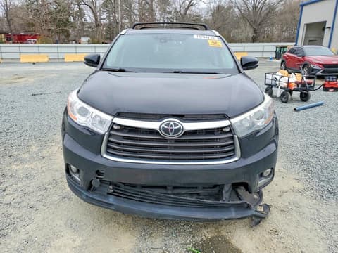 2016 Toyota Highlander, VIN 5TDDKRFHXGS245103. Фото 5 з 6 з аукціону Copart. Каталог авто зі США OpenDataCar.