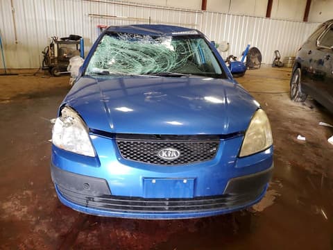 2009 Kia Rio, VIN KNADE243496586924. Фото 5 из 6 с аукциона Copart. Каталог авто из США OpenDataCar.