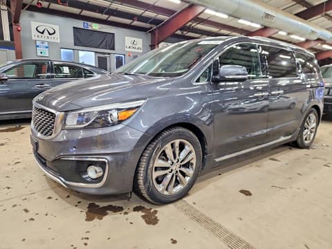 2018 Kia Sedona, VIN KNDME5C15J6357385. Фото 1 з 6 з аукціону Copart. Каталог авто зі США OpenDataCar.