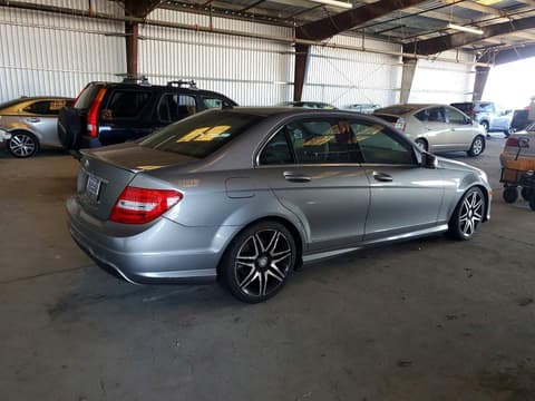 2013 Mercedes-benz C-Class, VIN WDDGF4HB0DR265776. Фото 3 з 6 з аукціону Copart. Каталог авто зі США OpenDataCar.