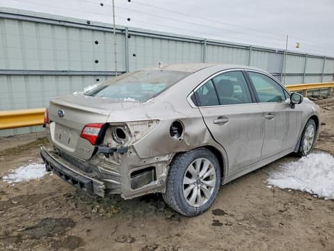 2016 Subaru Legacy, VIN 4S3BNBC67G3031700. Фото 3 из 6 с аукциона Copart. Каталог авто из США OpenDataCar.
