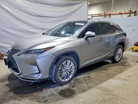 2021 Lexus RX 450h, VIN 2T2JGMDA6MC067784. Фото 1 з 6 з аукціону Copart. Каталог авто зі США OpenDataCar.