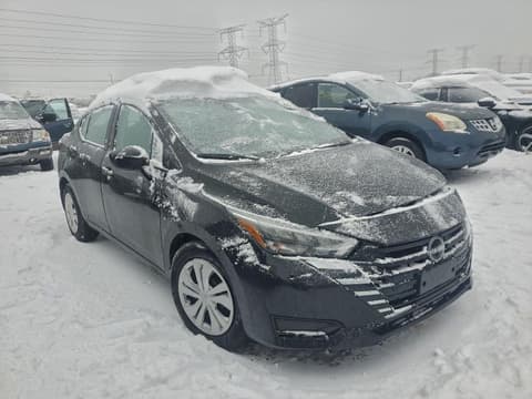 2025 Nissan Versa, VIN 3N1CN8DV4SL838818. Фото 4 з 6 з аукціону Copart. Каталог авто зі США OpenDataCar.