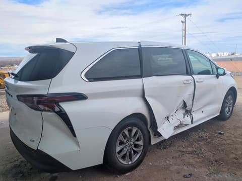 2025 Toyota Sienna, VIN 5TDKRKEC1SS239988. Фото 3 з 6 з аукціону Copart. Каталог авто зі США OpenDataCar.