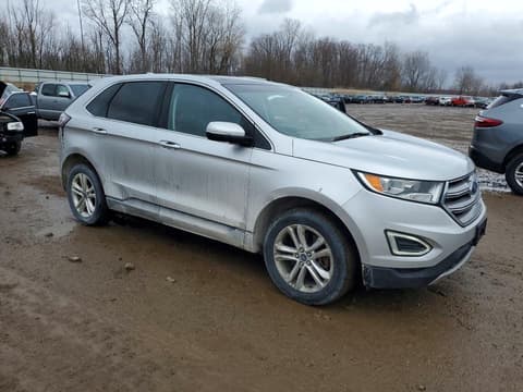 2017 Ford Edge, VIN 2FMPK4J97HBB92567. Фото 4 з 6 з аукціону Copart. Каталог авто зі США OpenDataCar.