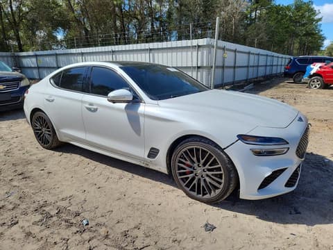 2022 Genesis G70, VIN KMTG14TE3NU082205. Фото 4 з 6 з аукціону Copart. Каталог авто зі США OpenDataCar.