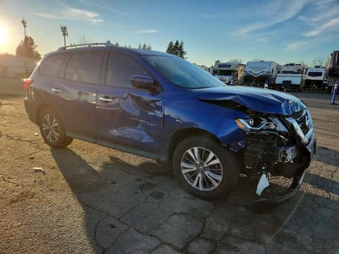 2017 Nissan Pathfinder, VIN 5N1DR2MMXHC690460. Фото 4 з 6 з аукціону Copart. Каталог авто зі США OpenDataCar.