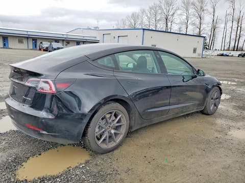 2022 Tesla Model 3, VIN 5YJ3E1EB6NF187882. Фото 3 з 6 з аукціону Copart. Каталог авто зі США OpenDataCar.